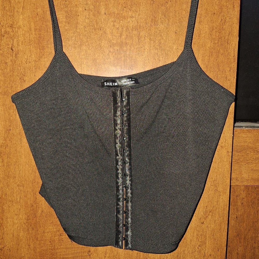 Shein Corset Cropped Top